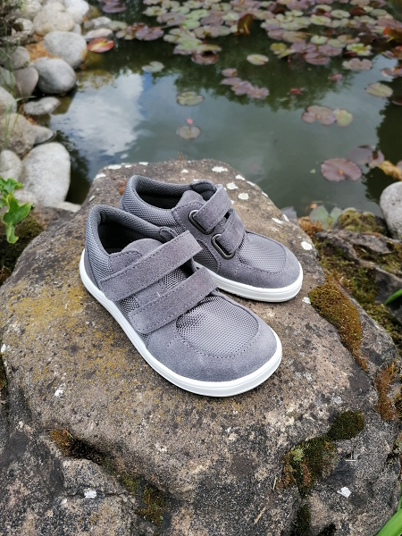 BABY BARE SHOES FEBO SNEAKERS GREY