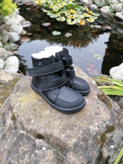 BABY BARE SHOES FEBO WINTER BLACK