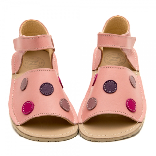 Zeazoo Coral pink sandálky